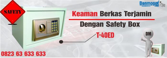 Keamanan Berkas dan Harta Anda Akan Terjaga Dengan Safety Box T-40ED